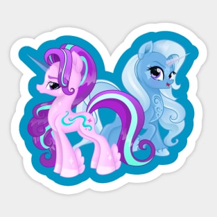 Starlight Glimmer & Trixie Lulamoon Sticker